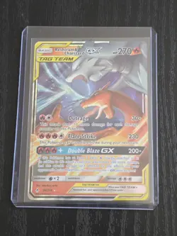 Pokemon TCG Reshiram & Charizard GX 20/214 Unbroken Bonds Holo Card NM/MINT - Image 1
