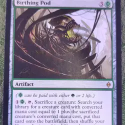 Magic: The Gathering Birthing Pod New Phyrexia Artifact Green Regular English - Image 1