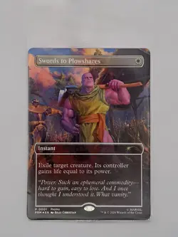 ☆PROMO☆ Swords to Plowshares • MTG Marvel - PSA Promo • ⭐SEALED⭐ - Image 1