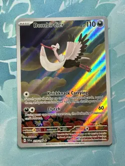 TCG Pokemon English IR Bombirdier 219/198 SV01: Scarlet & Violet Base Set Holo - Image 1