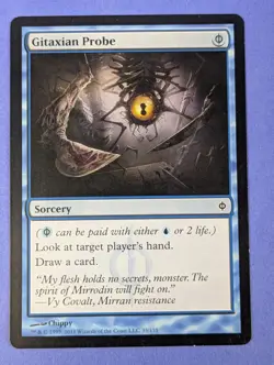 MTG Magic: New Phyrexia: Gitaxian Probe #35/175 Common - LP - Image 1