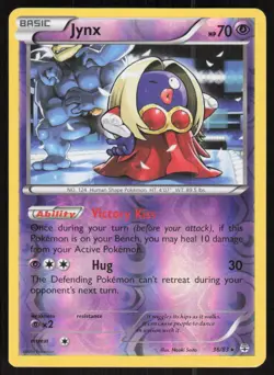 Jynx 36/83 Rare Generations Pokemon Reverse Holo Lightly Played - Image 1