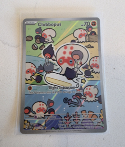 Pokemon TCG Clobbopus 207/191 SV08 Surging Sparks IR Holo English 70HP Usgmen - Image 1