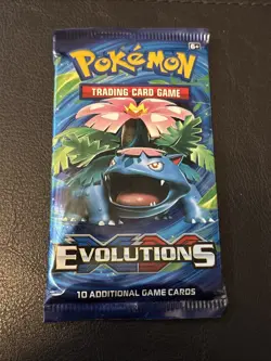 Pokemon XY Evolutions Booster Pack Factory Sealed Venusaur Art - Image 1