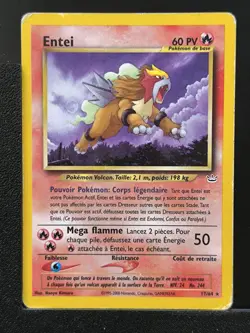 Carte Pokemon Entei 17/64 Edition 2 Ed 2 Neo Revelation Wizards FR 2 - Image 2