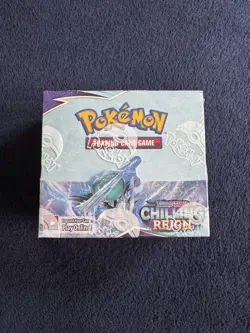 Pokemon Sword & Shield: Chilling Reign Booster Box In Acrylic Case - Image 2