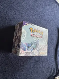 Pokemon Sword & Shield: Chilling Reign Booster Box In Acrylic Case - Image 3