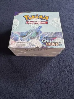 Pokemon Sword & Shield: Chilling Reign Booster Box In Acrylic Case - Image 5