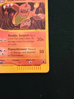 Charmeleon 73/165 Expedition Base Set 2002 Reverse Holo E-Reader 80 HP - Image 2