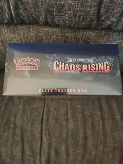 Pokemon Chaos Rising Elite Trainer Box Factory Sealed ETB - Image 3