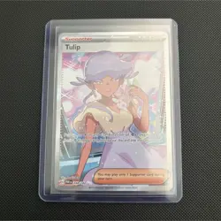 The Pokemon Company Tulip 244/182 SV04 Paradox Rift Ultra Rare Holo English - Image 1