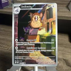 Pokemon Raticate Illustration Rare Perfect Order 099/088 - Image 1