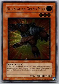 Neo-Spacian Grand Mole (UTR) Unlimited Ultimate Rare Strike of Neos STON-EN005 - Image 1