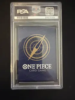 2023 One Piece OP05 Monkey D Luffy 1st Anniversary Oda Sig #ST01-012 PSA 10 - Image 3