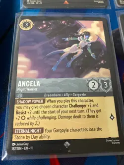 Angela - Night Warrior Winterspell 4x x4 Disney Lorcana Playset - Image 1