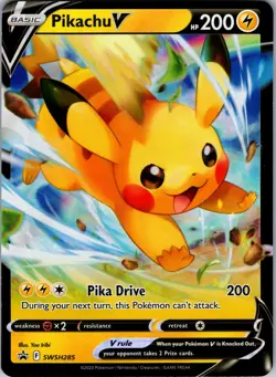 SWSH: Sword & Shield Promo Cards #SWSH285 Pikachu V - Image 1