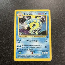 Gyarados - 7/130 - Pokemon Base Set 2 Holo Rare Card lightly played condition - Image 1