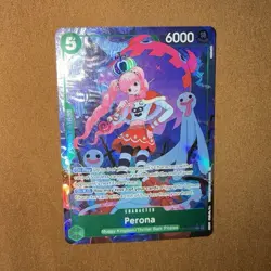 One Piece Card Game Bandai Perona OP14-033 Alt Art - Image 1