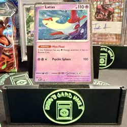 SVP139 Latias- Stellar Crown Black Star Promo Cosmic Rare - Pokemon Card TCG - Image 1