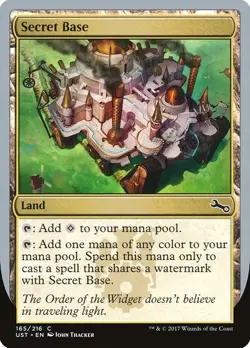Secret Base NonFoil Unstable 165a NM MTG - Image 1