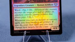 Mica, Reader of Ruins #124 (Foil) (NM) Secrets of Strixhaven SOS Magic MTG - Image 3