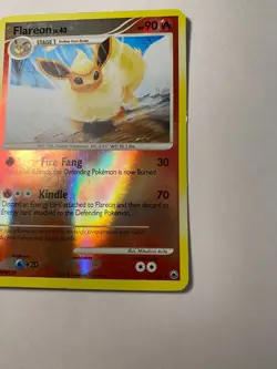 Flareon Majestic Dawn Reverse Holo Rare 19/100 HP Pokemon - Image 3
