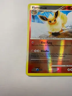 Flareon Majestic Dawn Reverse Holo Rare 19/100 HP Pokemon - Image 4