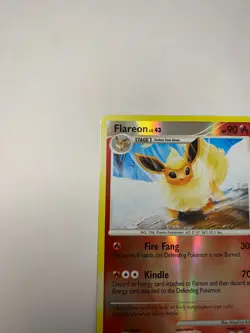 Flareon Majestic Dawn Reverse Holo Rare 19/100 HP Pokemon - Image 5