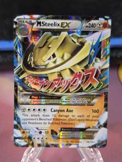 M Steelix EX Ultra Rare XY - Steam Siege 68/114 NM Pokemon TCG - Image 1