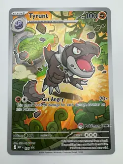 Pokemon Tyrunt Holo Pokemon Center Promo 070 MEP English 2026 Near Mint - Image 2