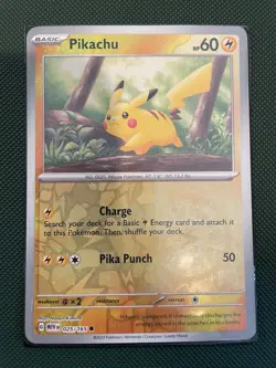 Charmander Squirtle Bulbasaur Pikachu - Reverse Holo - Pokemon 151 - NM - Image 5