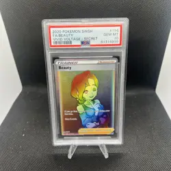 2020 POKEMON SWORD & SHIELD VIVID VOLTAGE SECRET #194 FULL ART/BEAUTY PSA 10 - Image 1