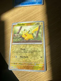 Pokemon Costco 151 Cosmo Foil Promo Set Pikachu Squirtle Charmander Bulbasaur - Image 4