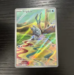 Pokemon TCG Frigibax 208/193 Paldea Evolved Illustration Rare Full Art Holo - Image 1