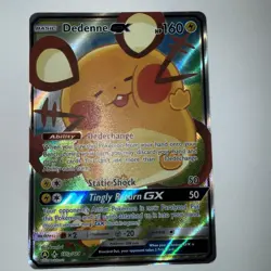 Pokemon TCG Dedenne GX 195A/214 Alternate Art Holo FAST SHIPPING - Image 4