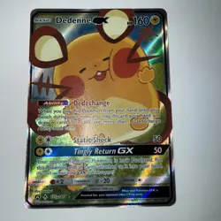 Pokemon TCG Dedenne GX 195A/214 Alternate Art Holo FAST SHIPPING - Image 5