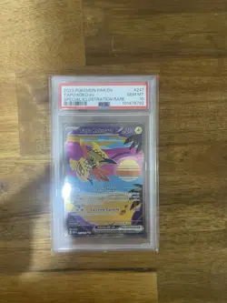 Pokemon TCG PSA 10 Tapu Koko EX Paradox Rift 247/182 Special Illustration Rare - Image 1