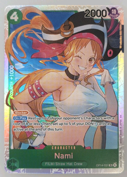Nami OP14-031 (SR) The Azure Sea’s Seven One Piece TCG English - Image 1