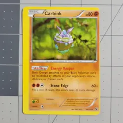 Carbink Miscut Error Pokemon Card XY Fates Collide Rare 49/124 - Image 4