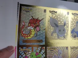 Pokemon Uncut Sheet Infinity Peru Shining Dragonite Mewtwo Mew Eevee Cards - Image 3