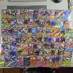 Lot Of 100 ex Japanese Pokemon Holo Cards Quaquaval Gholdengo And More - Image 1