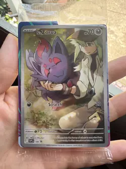 N's Zorua 189 Sv: Scarlet & Violet Promo Cards Holo (Sealed) - Image 1