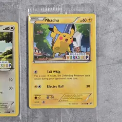 Pokemon Sealed Build A Bear Promo Eevee And Pikachu 63/98 20/108 Cards - Image 3