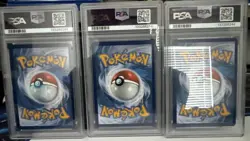2022 Charizard V SWSH260 VMAX 261 VSTAR 262 PSA 8 SET PROMO Pokemon Cards - Image 2