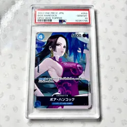 Boa Hancock OP02-059 PSA 10 Box Topper Promo Card 2022 One Piece - Image 1