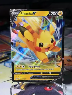 Pokemon TCG Pikachu V - SWSH285 Holofoil SWSH: Sword & Shield Promo Cards Promo - Image 1