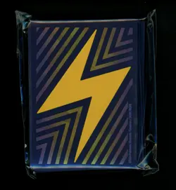 65 Ct Surging Sparks ETB Lightning Bolt Card Sleeves Sealed Pokemon NEW - Image 1