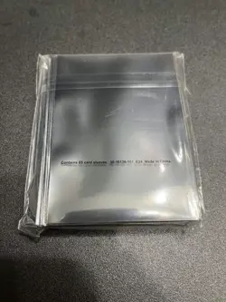 65 Ct Surging Sparks ETB Lightning Bolt Card Sleeves Sealed Pokemon NEW - Image 3