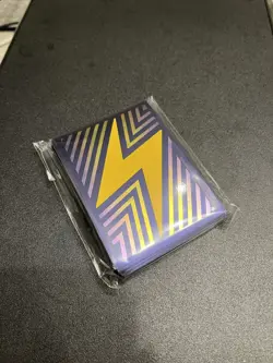 65 Ct Surging Sparks ETB Lightning Bolt Card Sleeves Sealed Pokemon NEW - Image 4