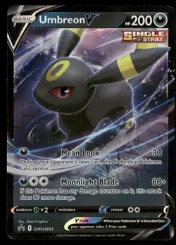 Umbreon V SWSH203 SWSH: Sword & Shield Promo Cards Holo - Image 1